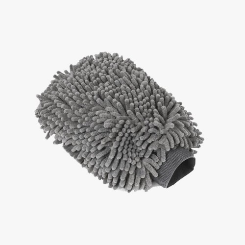 Mikrofiber Büyük ( Makarna) Araba Yıkama Eldiveni ( 19cm*26cm)