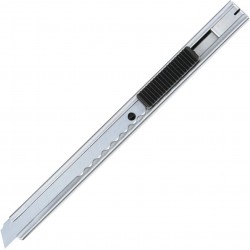 Tajima LC-301 Paslanmaz Çelik Otomatik Kilitli PPF Bıçağı , 9mm/ 13 noktalı Endura yaylı bıçak Tajima LC-301 Paslanmaz Çelik Otomatik Kilitli PPF Bıçağı , 9mm/ 13 noktalı Endura yaylı bıçak