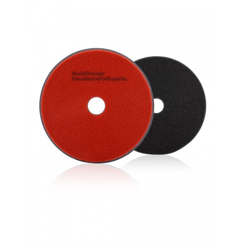 Koch Chemie HCP 150mm Heavy Cut Pad - Kırmızı  Ağır Çizik Alıcı Sünger Pad  