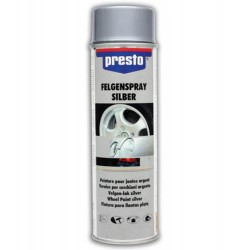 Presto Gümüş Gri Sprey Boya 500 ml ( Jant Boyası )