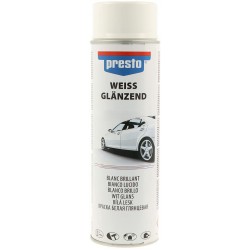 Presto Parlak Beyaz Sprey Boya 500ml Presto Parlak Beyaz Sprey Boya 500ml