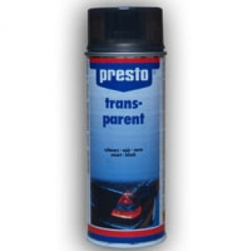                                   Presto Transparent - Far Stop Boyası Siyah - 400ml