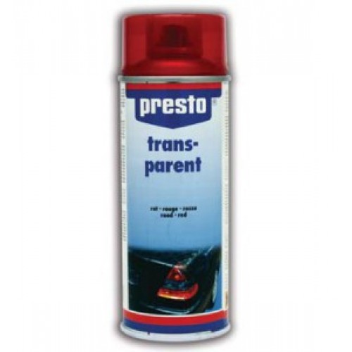 Presto Transparent - Far Stop Boyası Kırmızı - 400ml