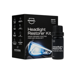 Nasiol Headlight Restorer Nano Seramik Far Yenileme ve Koruma Kiti - 10ml Nasiol Headlight Restorer Nano Seramik Far Yenileme ve Koruma Kiti - 10ml