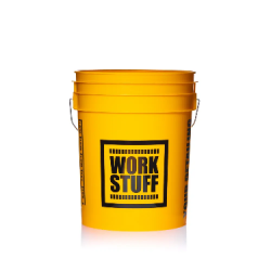 Work Stuff Sarı Detaylandırma Kovası WASH ( Yıkama ) - 20 Litre + Grit Guard (Süzgeç)  2'liSet. -  ( Yeni Dizayn )