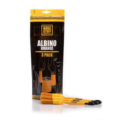                                                                                                                       Work Stuff Detaylandırma Fırçası Albino Orange 3'lü paket
