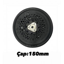 Orbital Polisaj Makinesi için Cırtlı 150mm Taban - M8 ( Delikli - Orbital - Dual Action Makinelere Uyumlu ) Orbital Polisaj Makinesi için Cırtlı 150mm Taban - M8 ( Delikli - Orbital - Dual Action Makinelere Uyumlu )