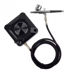                       Air Brush Rötuş ve Mini Boyama Tabancası ( 0.3 mm ) + Kompresör Seti