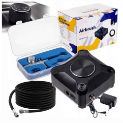 Air Brush Rötuş ve Mini Boyama Tabancası ( 0.3 mm ) + Kompresör Seti Air Brush Rötuş ve Mini Boyama Tabancası ( 0.3 mm ) + Kompresör Seti