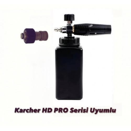                Karcher HD PRO Serisi Uyumlu Aparat  + Foam Lance Köpük Tabancası (1.25 nozzul )