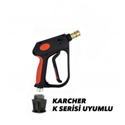 Karcher K Serisi Hortum Jakı uyumlu Kısa Basınçlı Yıkama Tabancası Karcher K Serisi Hortum Jakı uyumlu Kısa Basınçlı Yıkama Tabancası