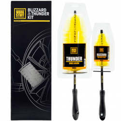 Work Stuff Blizzard ( 36cm ) & Thunder ( 45cm ) Yumuşak jant fırçası Seti - 2 Adet Fırça Work Stuff Blizzard ( 36cm ) & Thunder ( 45cm ) Yumuşak jant fırçası Seti - 2 Adet Fırça