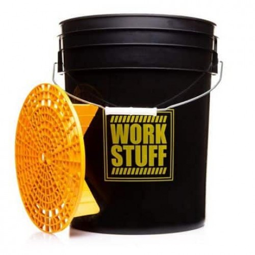 Work Stuff Siyah Detaylandırma Kovası RINSE ( Durulama ) - 20 Litre + Grit Guard (Süzgeç) Work Stuff Siyah Detaylandırma Kovası RINSE ( Durulama ) - 20 Litre + Grit Guard (Süzgeç)