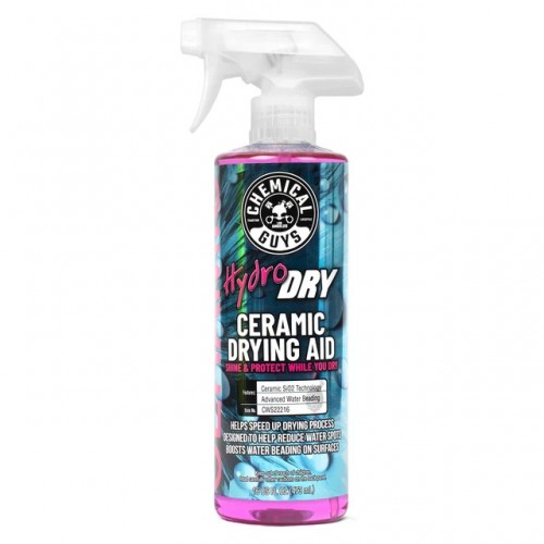 Chemical Guys HydroDry Ceramic Drying Aid – Seramikli Islak Kullanım Hızlı Cila - 473ml