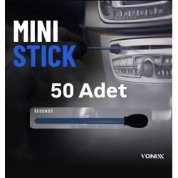VONİXX TIPO 1 - REDONDO Temizlik ve Detaylandırma için Mini Sünger Uçlu Çubuk Seti – 50 Adet VONİXX TIPO 1 - REDONDO Temizlik ve Detaylandırma için Mini Sünger Uçlu Çubuk Seti – 50 Adet
