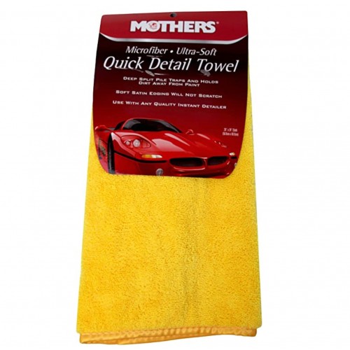 Mothers® 50,8 cm x 60,96 cm Mikrofiber Ultra Yumuşak Hızlı Detay Havlusu Mothers® 50,8 cm x 60,96 cm Mikrofiber Ultra Yumuşak Hızlı Detay Havlusu