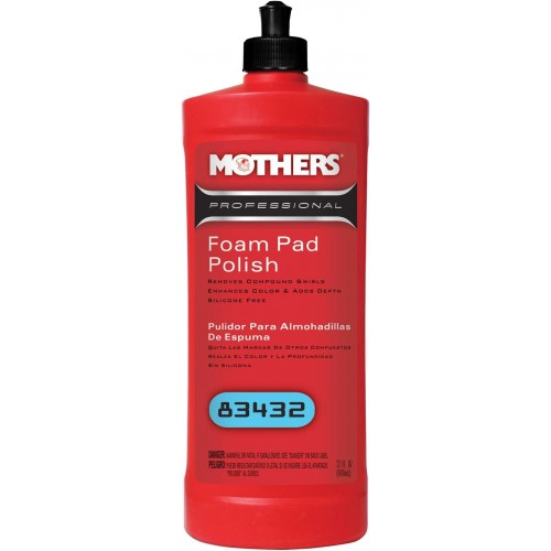 Mothers® 83432 Profesyonel İnce Çizik ve Hare Giderici Pasta - 946 ml