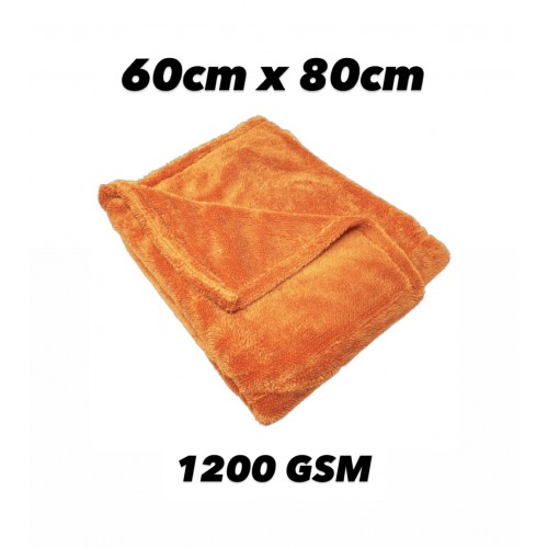Parlatan Adamlar 1200GSM 60cm x 80cm Turuncu DOUBLE TWİST Mikrofiber Çift Yüz Oto Kurulama Bezi Parlatan Adamlar 1200GSM 60cm x 80cm Turuncu DOUBLE TWİST Mikrofiber Çift Yüz Oto Kurulama Bezi