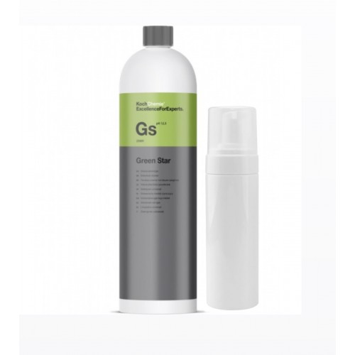 Koch Chemie GS Green Star Genel Amaçlı Temizleyici 1Litre + 200ml Köpük Apartı