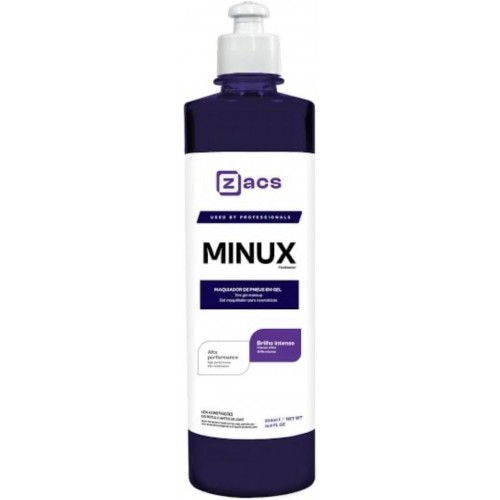Zacs Minux – Jet Lastik Parlatıcı ve Koruyucu – 500ml