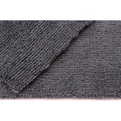 Çift Yüz Basic Kenarsız Gri mikrofiber Bez - 40 cm*40 cm - 380gsm Çift Yüz Basic Kenarsız Gri mikrofiber Bez - 40 cm*40 cm - 380gsm