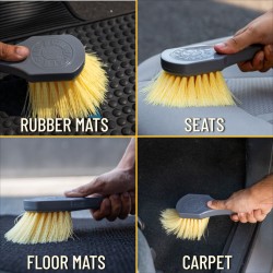 Chemical Guys Brush - Sarı Ağır Hizmet , Halı ve İç Temizlik Fırçası Chemical Guys Brush - Sarı Ağır Hizmet , Halı ve İç Temizlik Fırçası