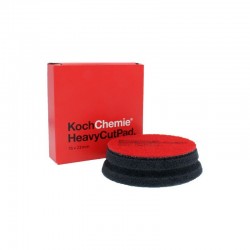 Koch Chemie HC Heavy Cut Pad - Ağır Çizik Alıcı Sünger Pad 76mm*23mm ( KIRMIZI SERİ  )