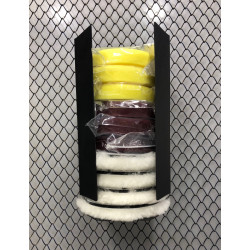                                             Car Care Profesyonel Pasta Keçesi ve Pasta Süngeri standı ( 35cm*17cm*17cm )