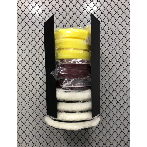                                             Car Care Profesyonel Pasta Keçesi ve Pasta Süngeri standı ( 35cm*17cm*17cm )