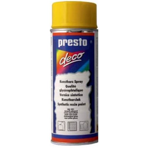 Presto RAL1028 Kavun Sarısı Sprey Boya 400 ml ( 1 Adet Ürün )