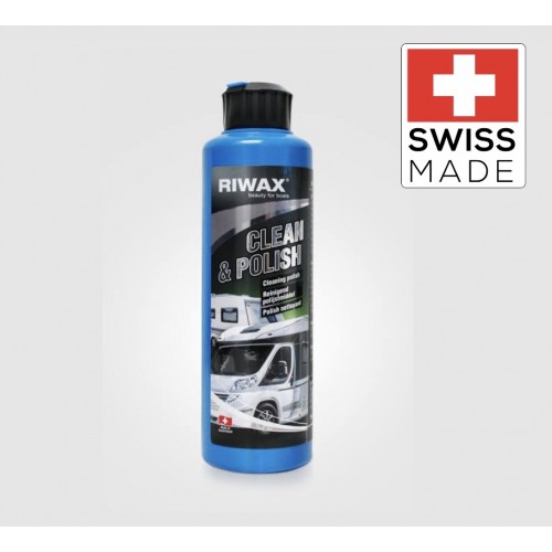                                                                                                   RIWAX Clean & Polish – Pasta + Cila  2’si Birarada - 250ml (901359)*