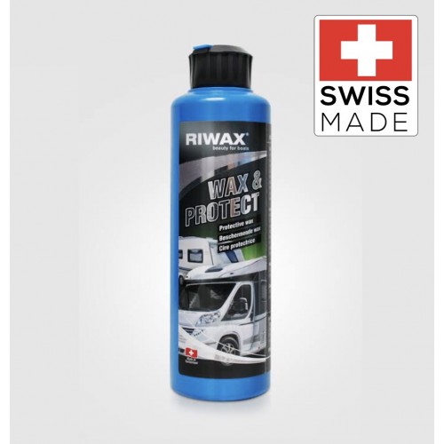                                                                                                                  RIWAX Wax & Protect – Uzun Ömürlü Parlak Boya Kotuma – 250ml (901311)*