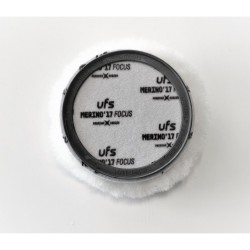 Ufs 160 mm Premium Focus Tabanlı Beyaz Merino Pasta Keçesi ( Tüy Boyu 25 mm ) *