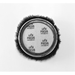 Ufs 160 mm Focus Tabanlı Siyah Agresif Pasta Keçesi  ( Tüy Boyu 25 mm ) *