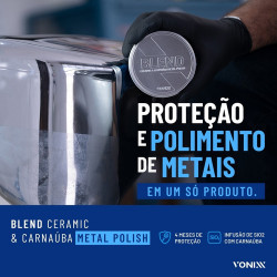 Vonixx Blend Ceramic & Carnauba Metal Polish – Seramikli ve Carnauba Özlü Krom - Metal Temizleme , Parlatma ve Koruma Cilası - 150 ml Vonixx Blend Ceramic & Carnauba Metal Polish – Seramikli ve Carnauba Özlü Krom - Metal Temizleme , Parlatma ve Koruma Cilası - 150 ml