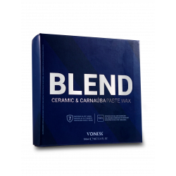   Vonixx Blend Black Edition Ceramic & Carnauba Wax – Siyah ve Koyu Renkli Araçlar için Seramikli Carnauba Wax - 100 ml + Uygulama Aplikatörü