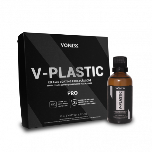   Vonixx V-PLASTIC PRO Ceramic Coating –  Trim ve Plastik Seramik Kaplama Kiti 50ml 