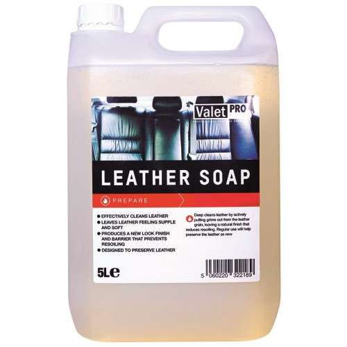                                                                                  Valet Pro Leather Soap - Deri Temizleyici 5lt