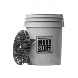 Work Stuff Gri Detaylandırma Kovası WHEELS ( Jant ) - 20 Litre + Grit Guard (Süzgeç) 2'liSet Work Stuff Gri Detaylandırma Kovası WHEELS ( Jant ) - 20 Litre + Grit Guard (Süzgeç) 2'liSet