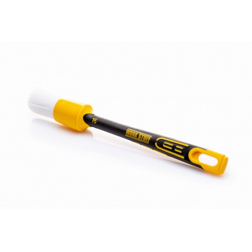              Work Stuff Detaylandırma Fırçası Kauçuk Albino - iç mekan ve deri için hassas detaylandırma fırçası Çap: 30 mm