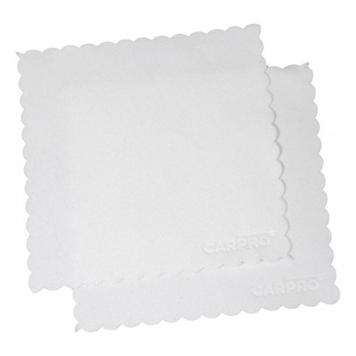                                                CarPro Suede MF – 10cm x 10cm Süet Seramik Kaplama Uygulama Bezi ( 1Adet ) Beyaz 