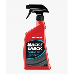 Mothers® Back-to-Black® Satin Tire Dressing – Saten Parlaklığında Lastik Parlatıcı Ürünü / 473 mL Mothers® Back-to-Black® Satin Tire Dressing – Saten Parlaklığında Lastik Parlatıcı Ürünü / 473 mL