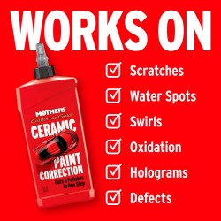 Mothers® California Gold® Ceramic Paint Correction – Tek Adıma Boya Düzeltme, Parlatma ve Seramikli Koruma / 355ml Mothers® California Gold® Ceramic Paint Correction – Tek Adıma Boya Düzeltme, Parlatma ve Seramikli Koruma / 355ml
