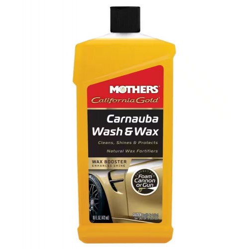 Mothers® California Gold® Carnauba Wash & Wax – Cilalı Araç Yıkama Şampuanı / 473ml