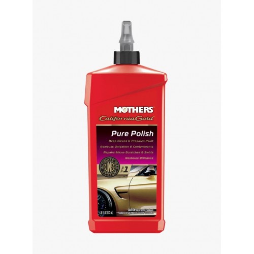 Mothers® California Gold® Pure Polish, Haregiderici - Temizleyici ince Pasta  / 473ml