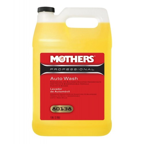 Mothers® Professional Auto Wash (Concentrate) – Ph Nötr, Konsantre Araç Yıkama Şampuanı / 3.79 Litre