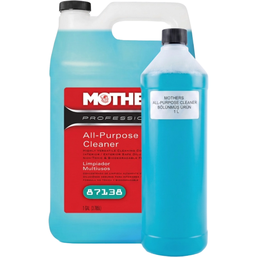 Mothers® Professional All-Purpose Cleaner Concentrate -(Bölünmüş Ürün) Konsantre Profesyonel Çok Amaçlı Temizleyici - 1 Litre