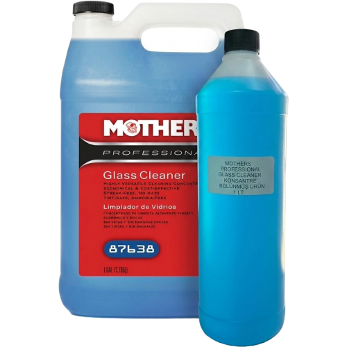 Mothers® Professional Glass Cleaner Concentrate -( BÖLÜNMÜŞ ÜRÜN ) Konsantresi Profesyonel Cam Temizleyici   / 1 Litre