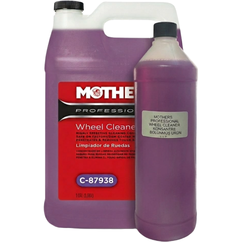 Mothers® Professional Wheel Cleaner Concentrate -( BÖLÜNMÜŞ ÜRÜN ) Konsantre Profesyonel Jant Temizleyici  / 1 Litre